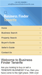 Mobile Screenshot of businessfindertenerife.com